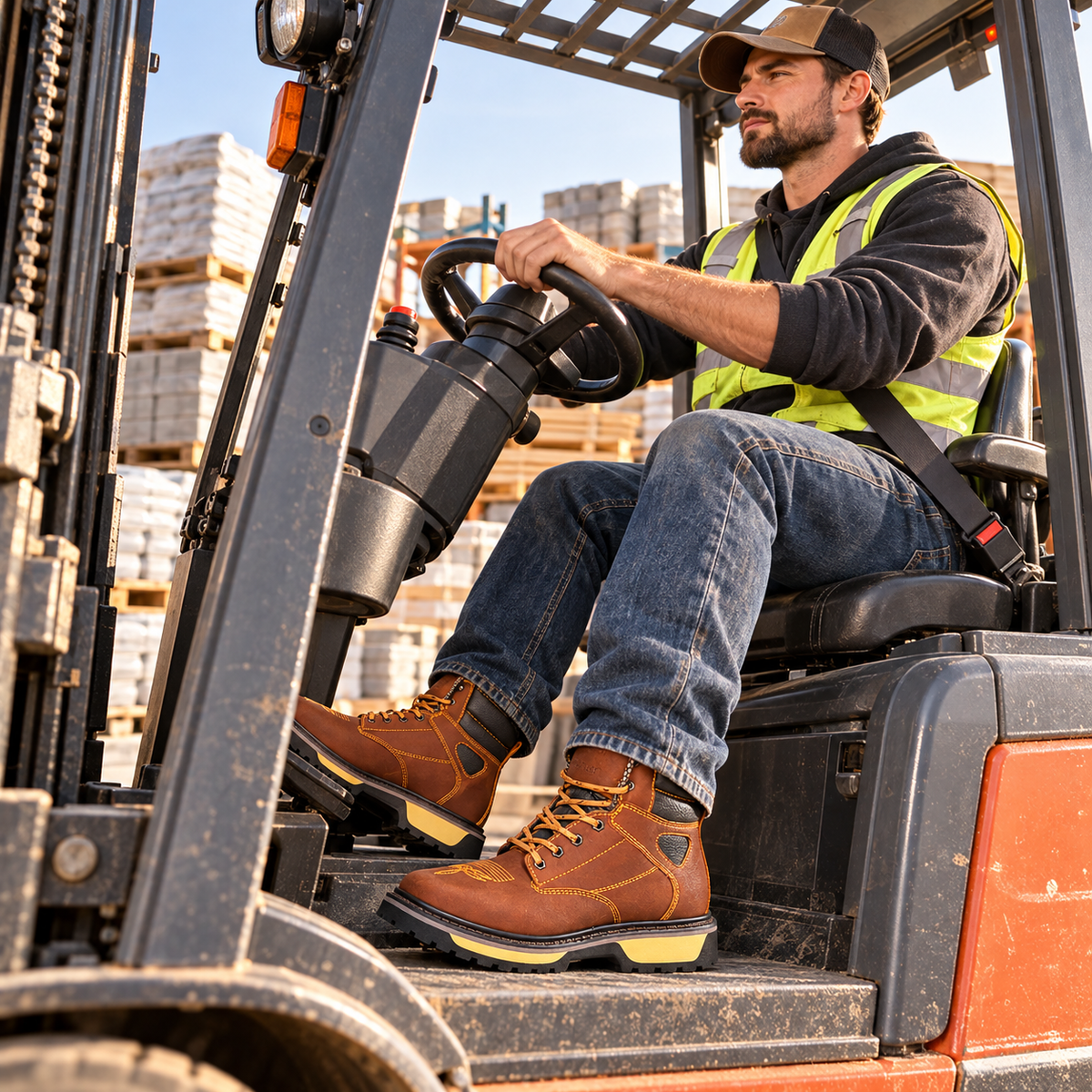 Bravestone 505 Heavy-Duty Work Boot