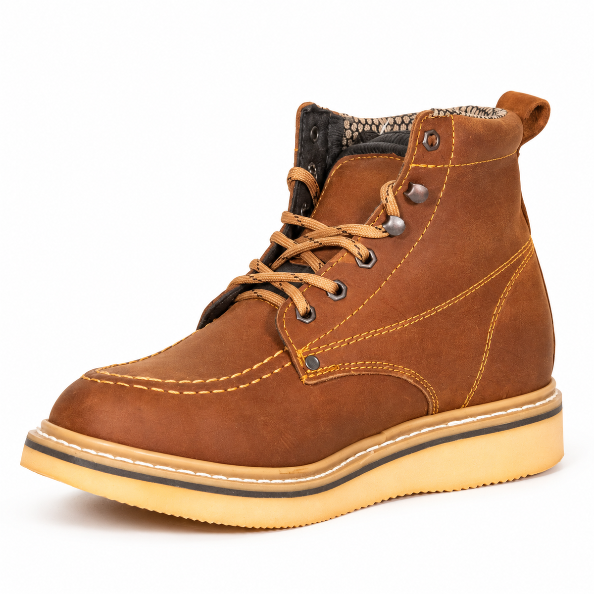 Bravestone 510 Moc-Toe Wedge Work Boot