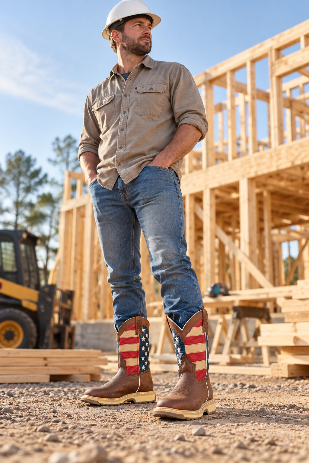 Bravestone 305 Glory Western Work Boot